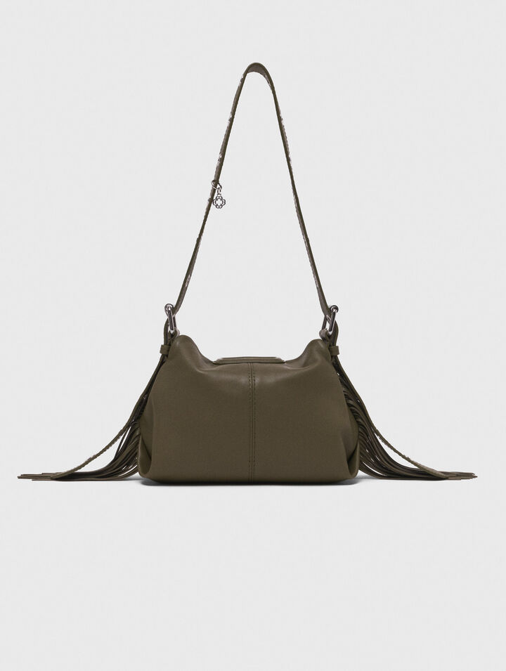 Bolso Miss M mini de cuero liso