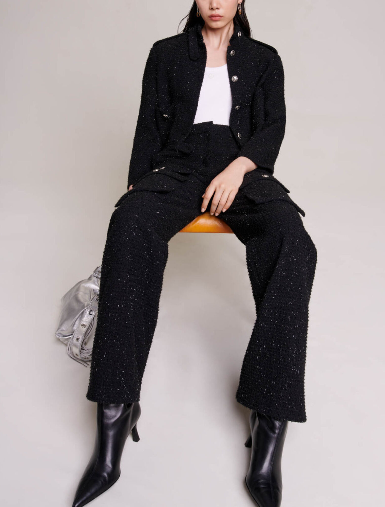 Pantalón de tweed