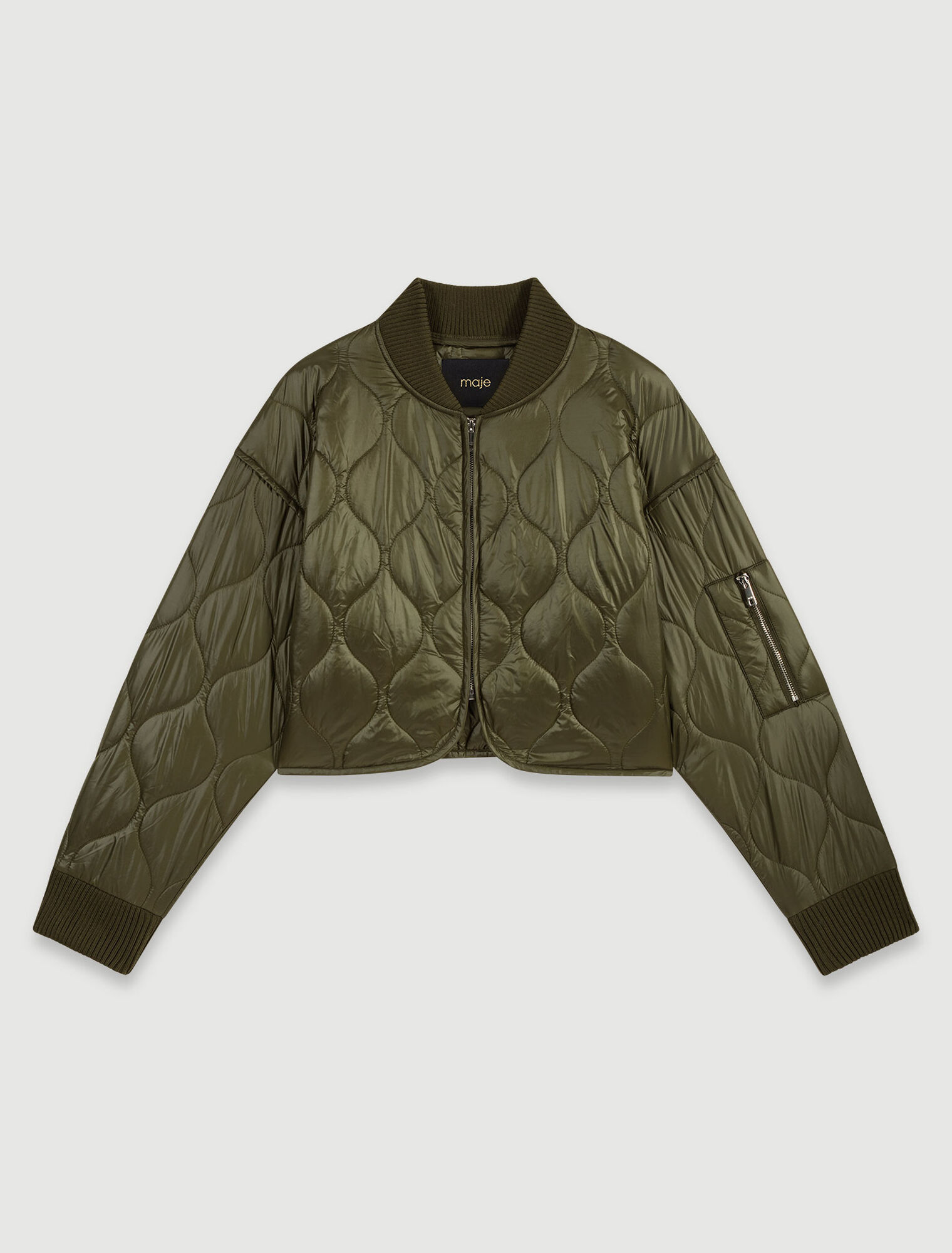 Chaqueta corta acolchada