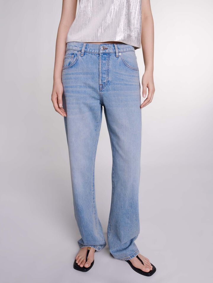 Sandalias planas con tiras de piel