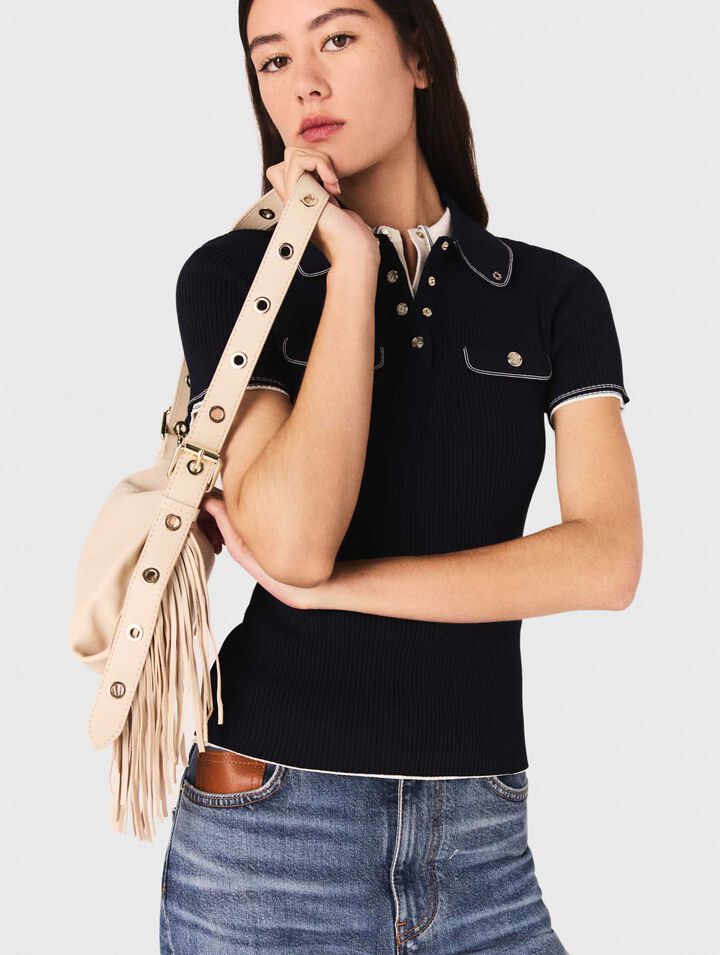 Polo de manga corta