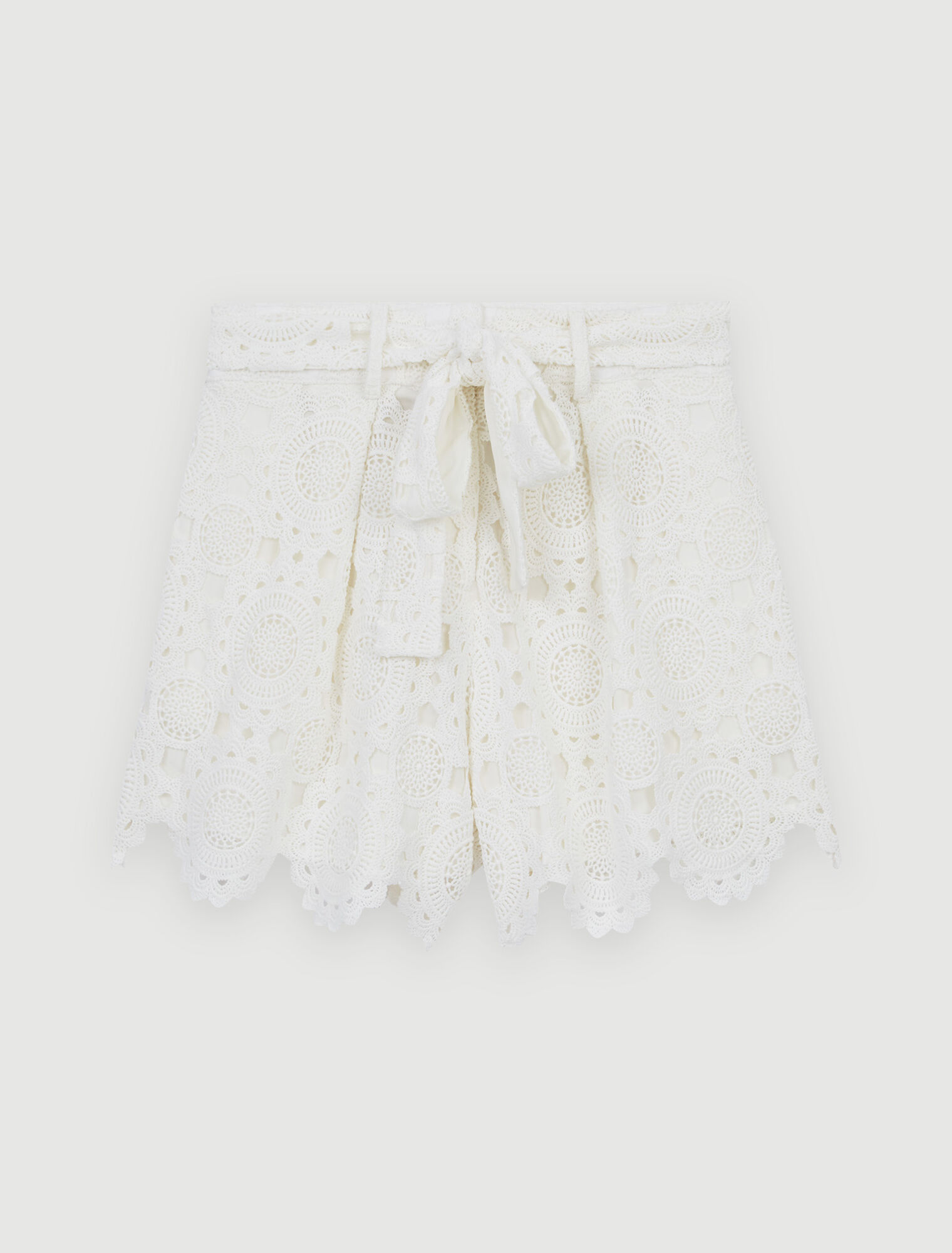 Short de guipur
