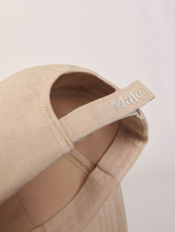 Gorra de lino