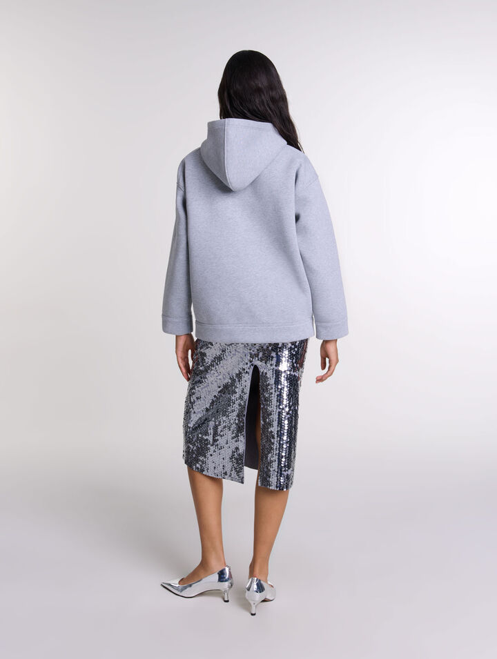 Sudadera estructurada