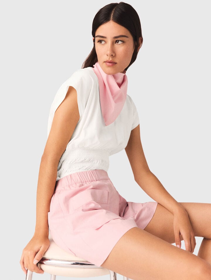 Pantal&oacute;n corto de algod&oacute;n