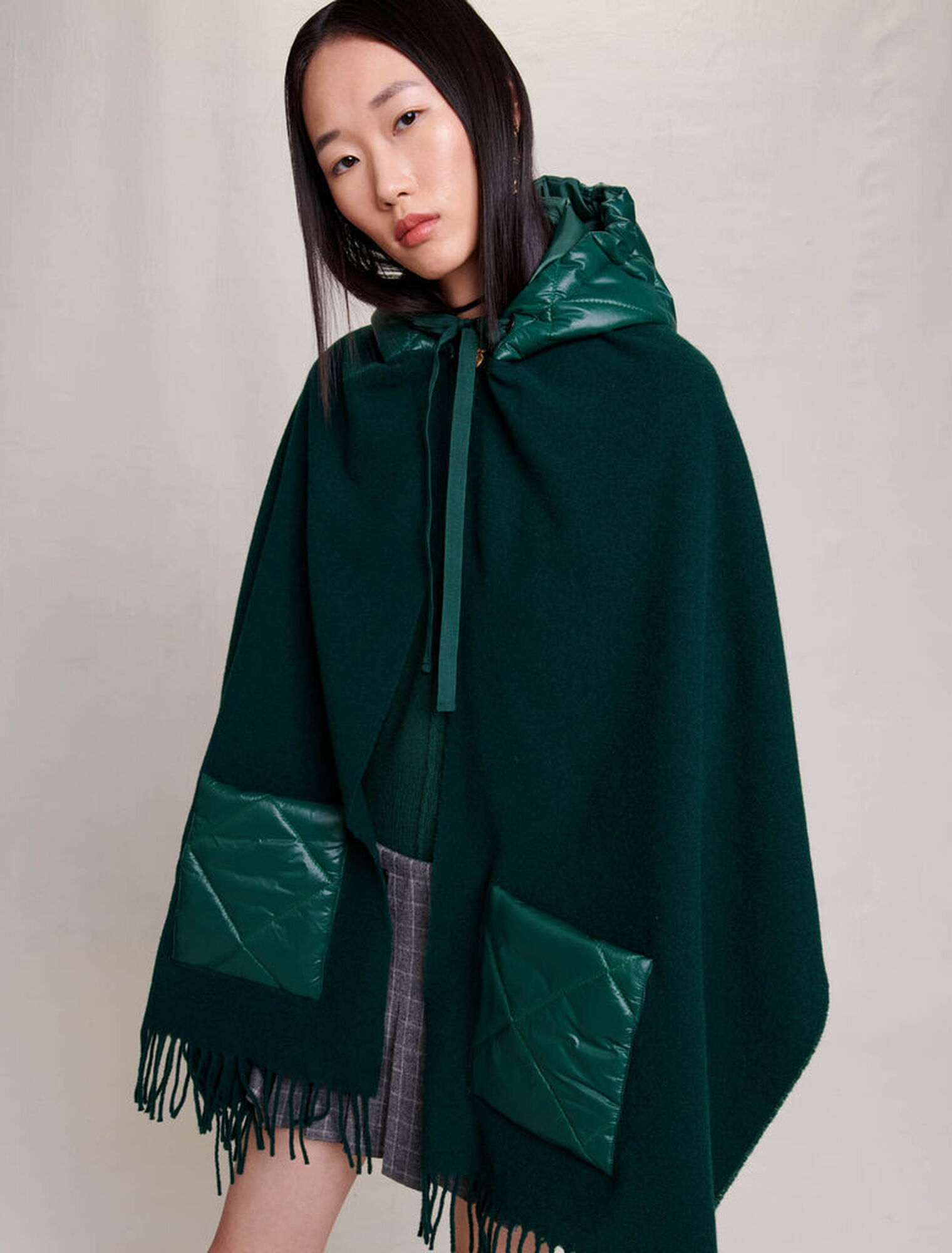 Poncho con capucha