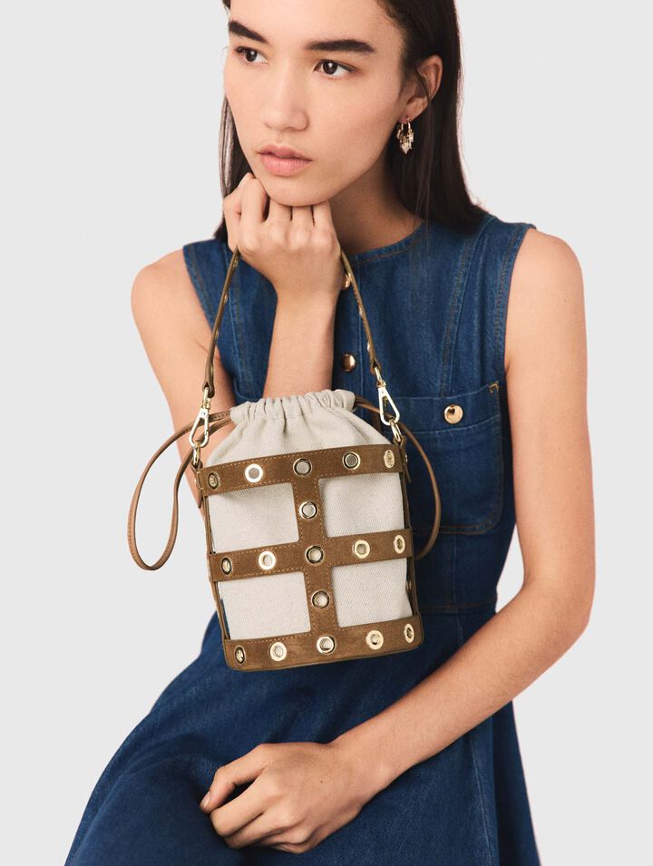 Bolso cubo Miss M de ante