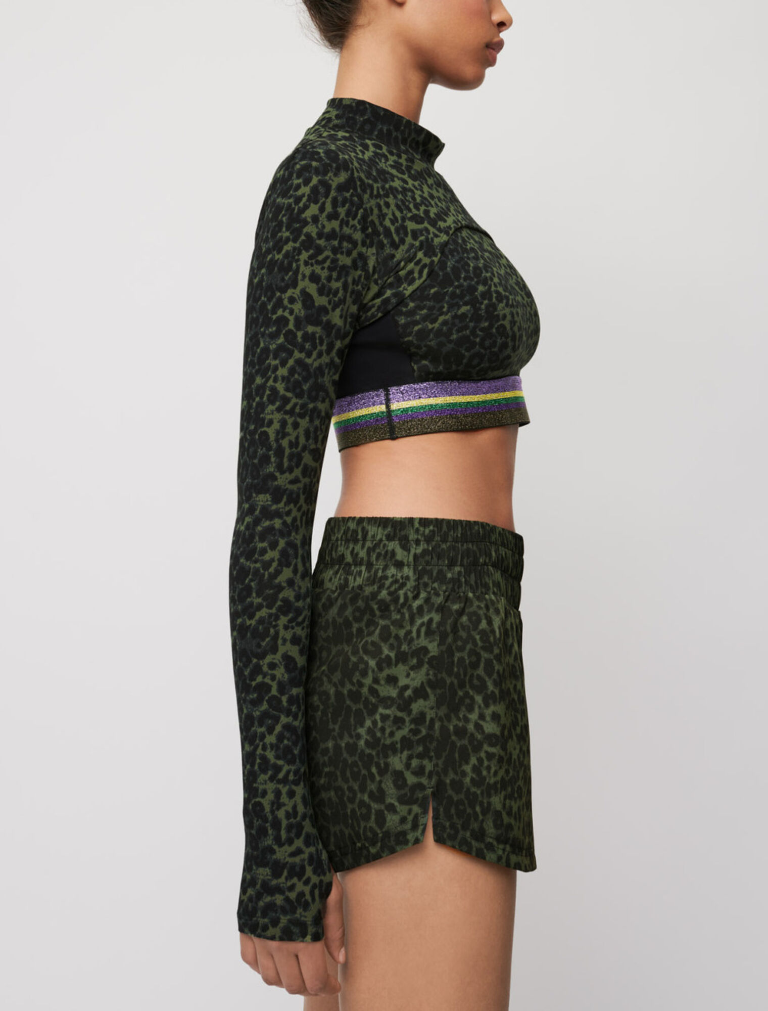 Bermudas de running estampadas