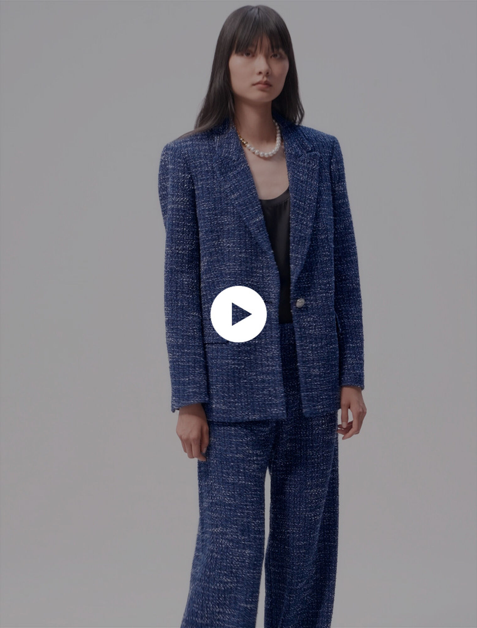 Chaqueta de tweed