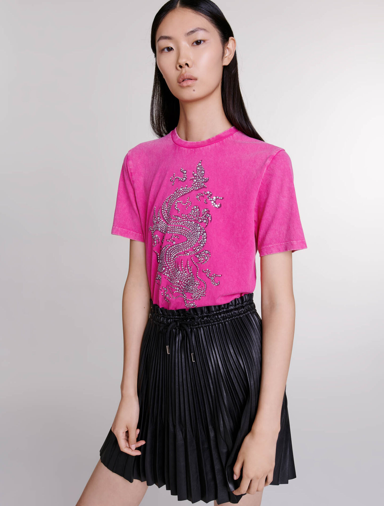 Camiseta con strass
