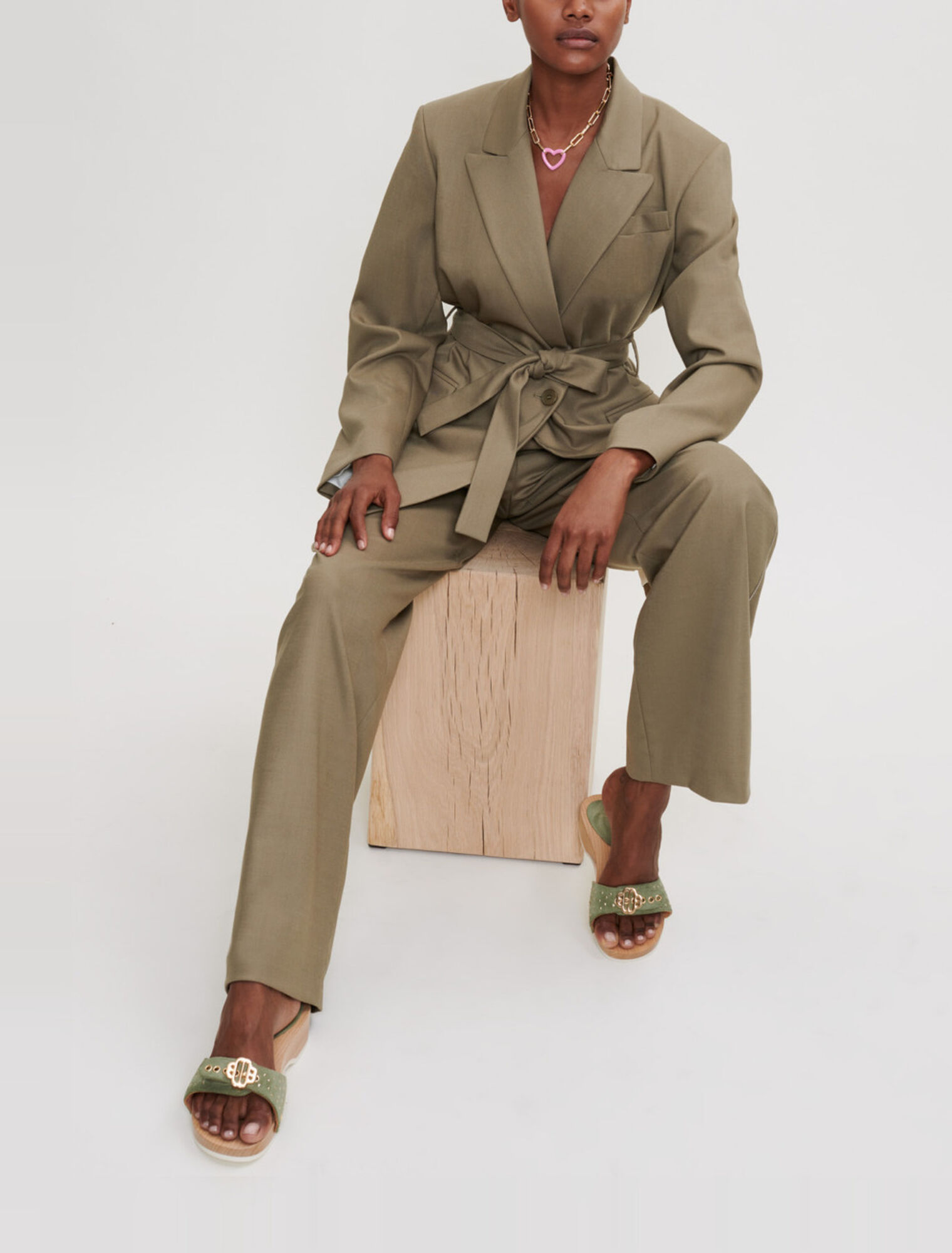 Chaqueta de traje oversize 