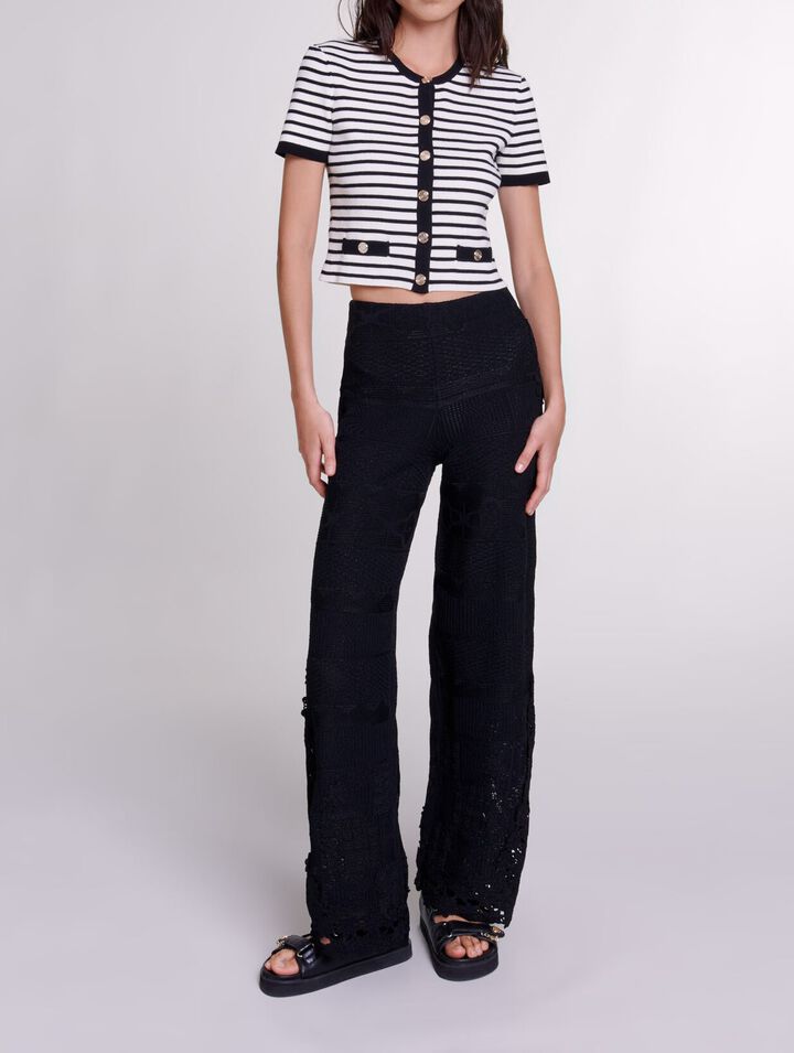 Pantalón de ganchillo