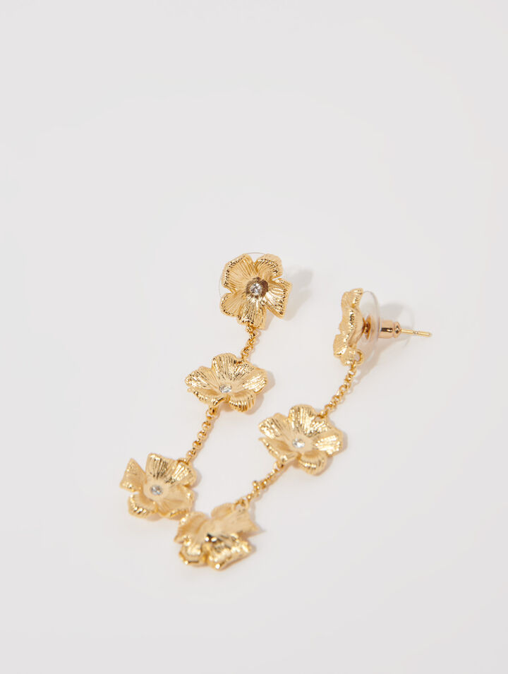 Pendientes flor