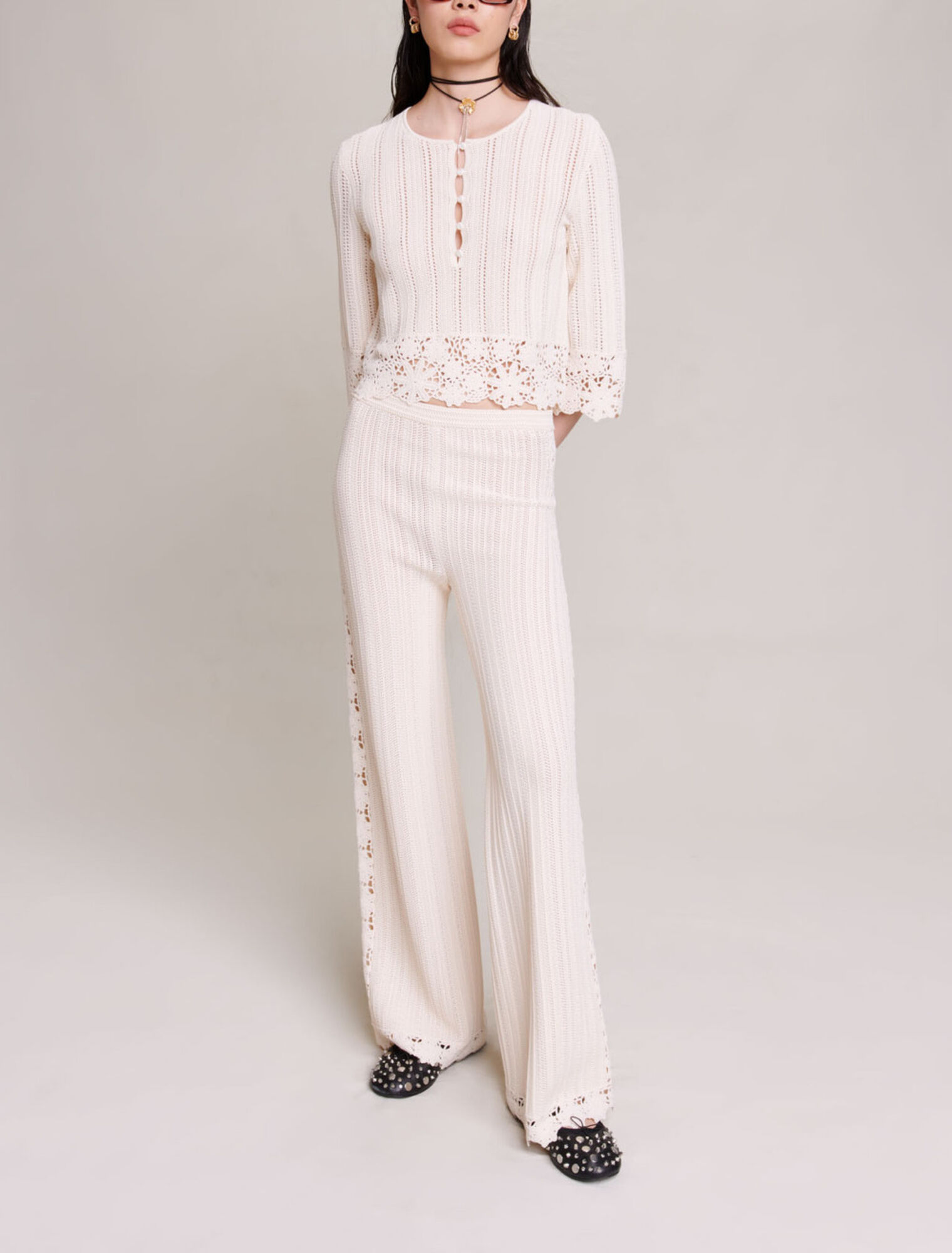 Pantalón de punto