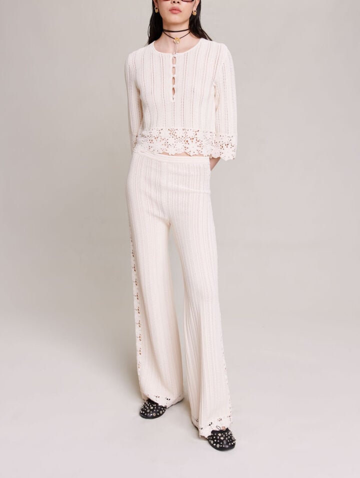Pantalón de punto