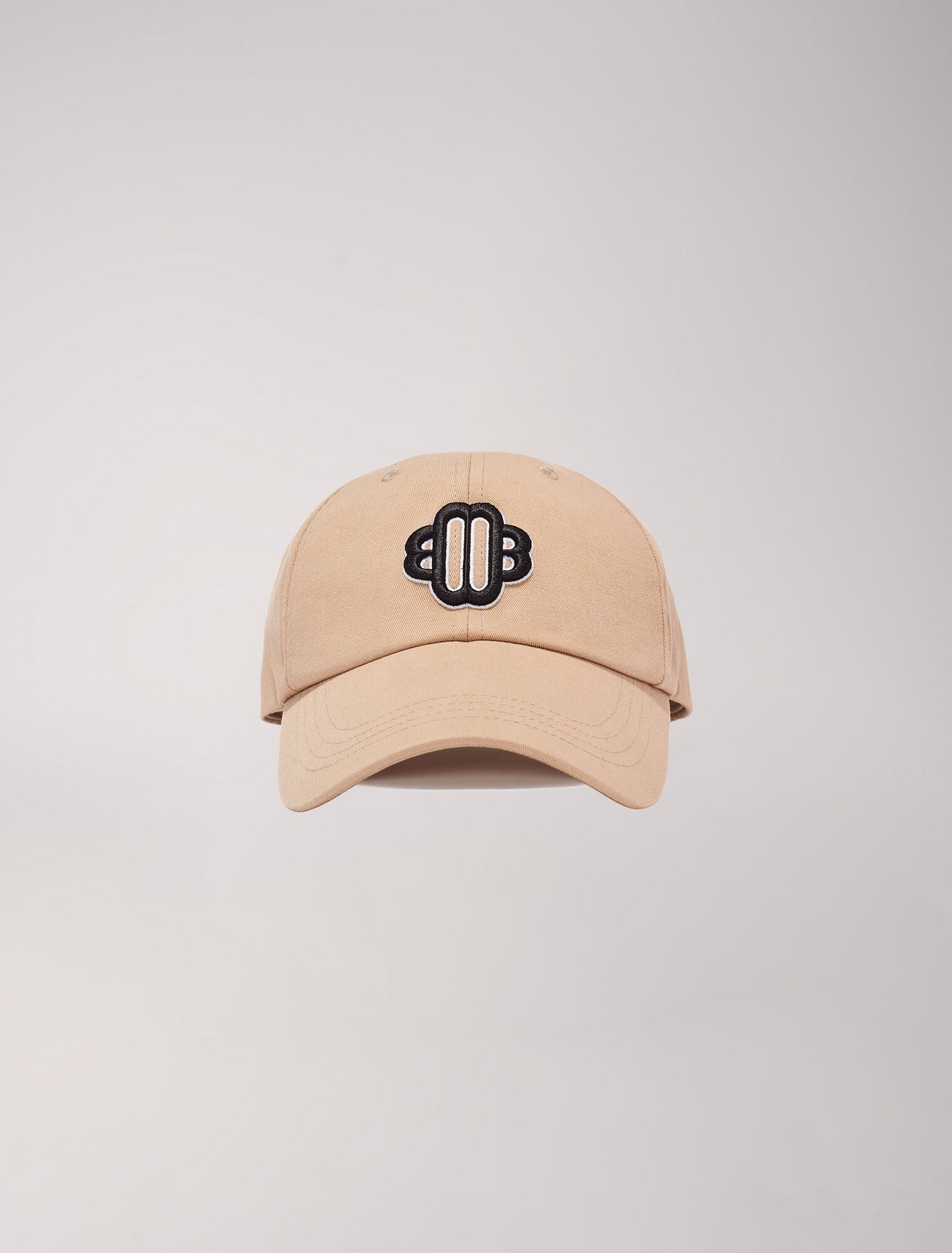 Gorra de algodón con logotipo Clover