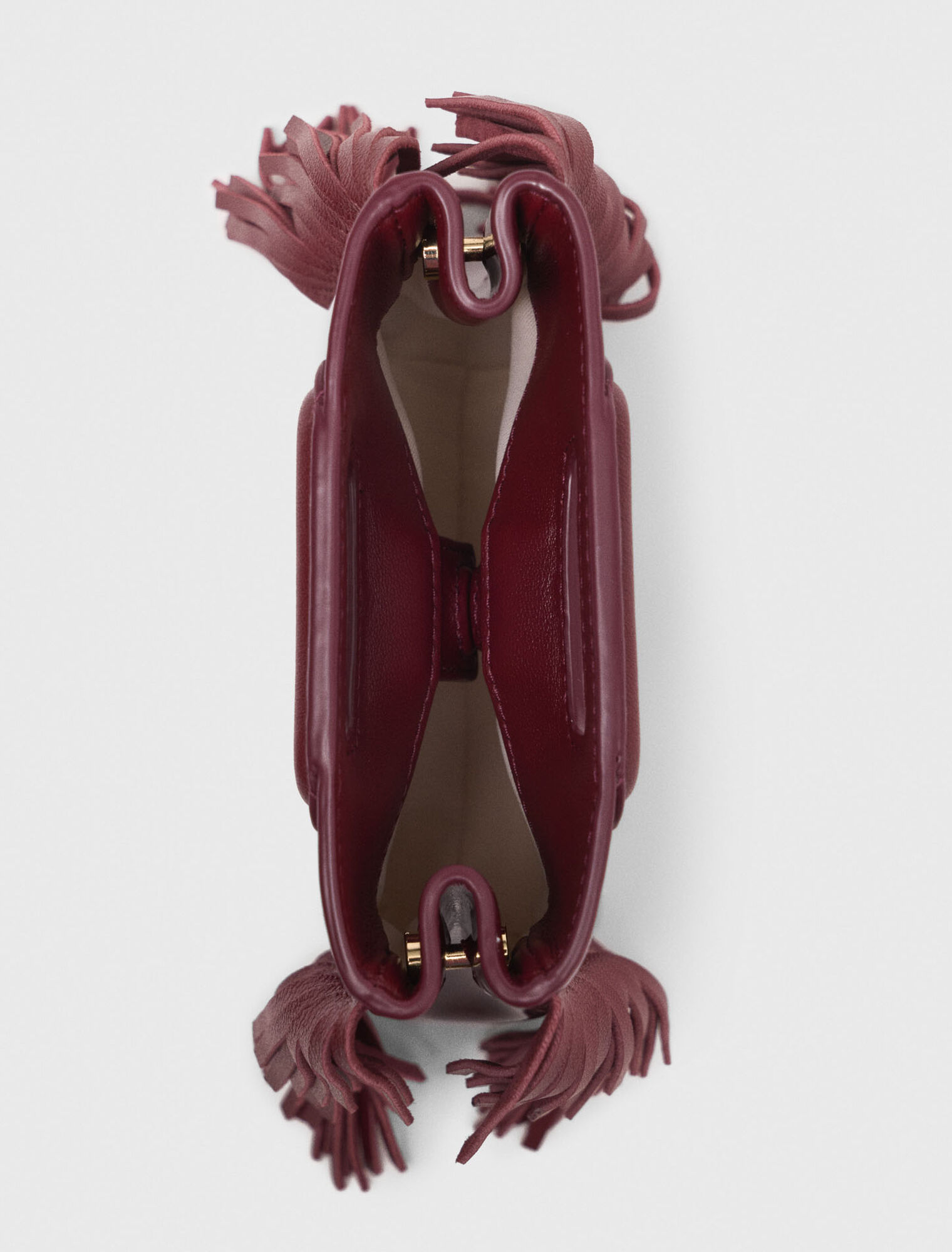 Bolso Miss M de cuero liso
