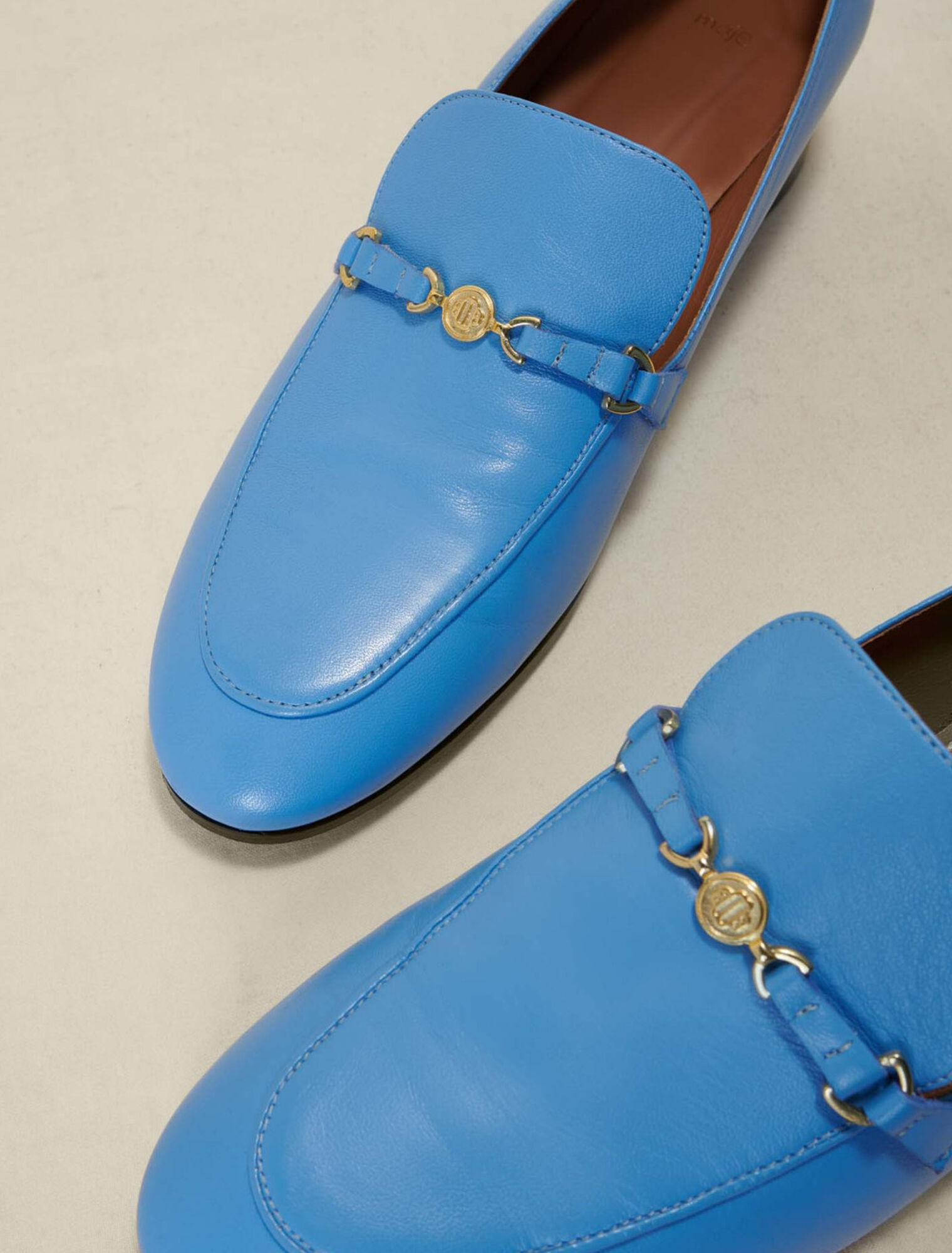 Mocasines de piel