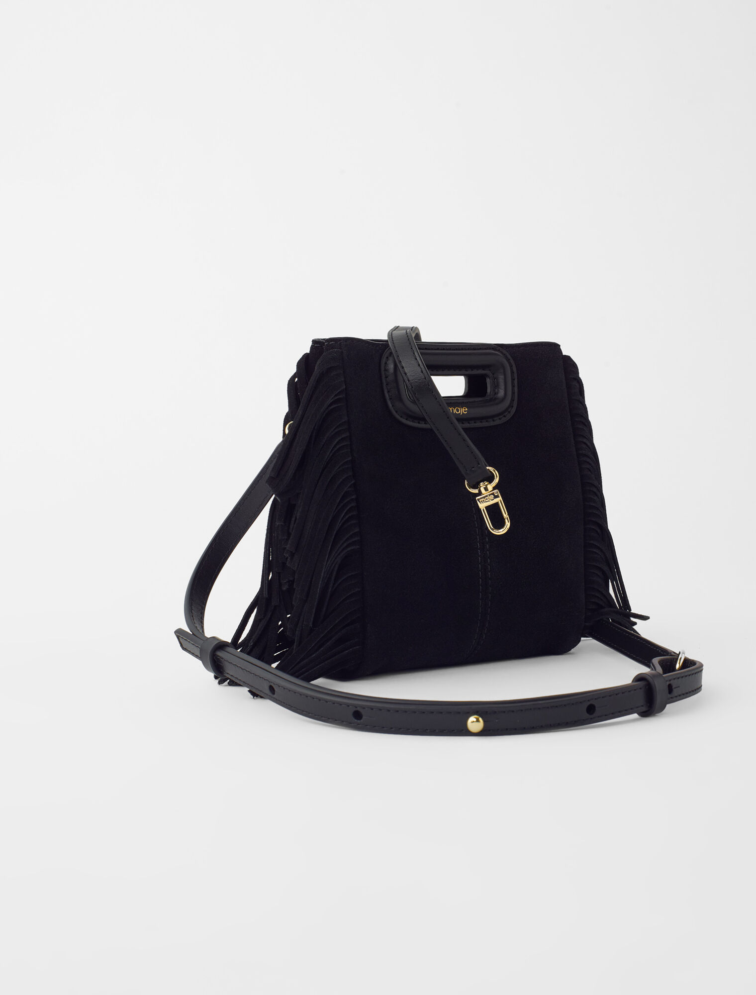 Bolso mini M de piel