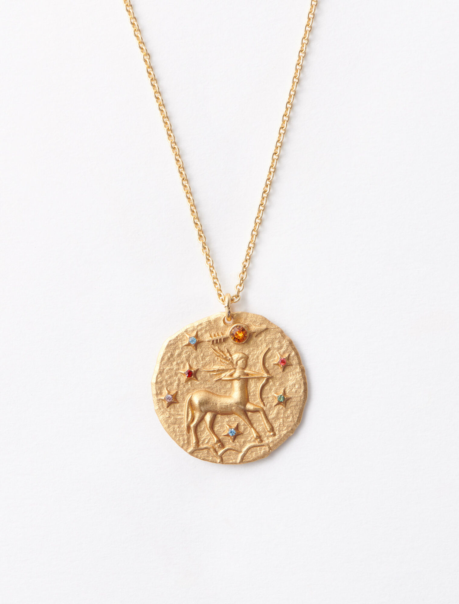 Collar con signo del zodiaco