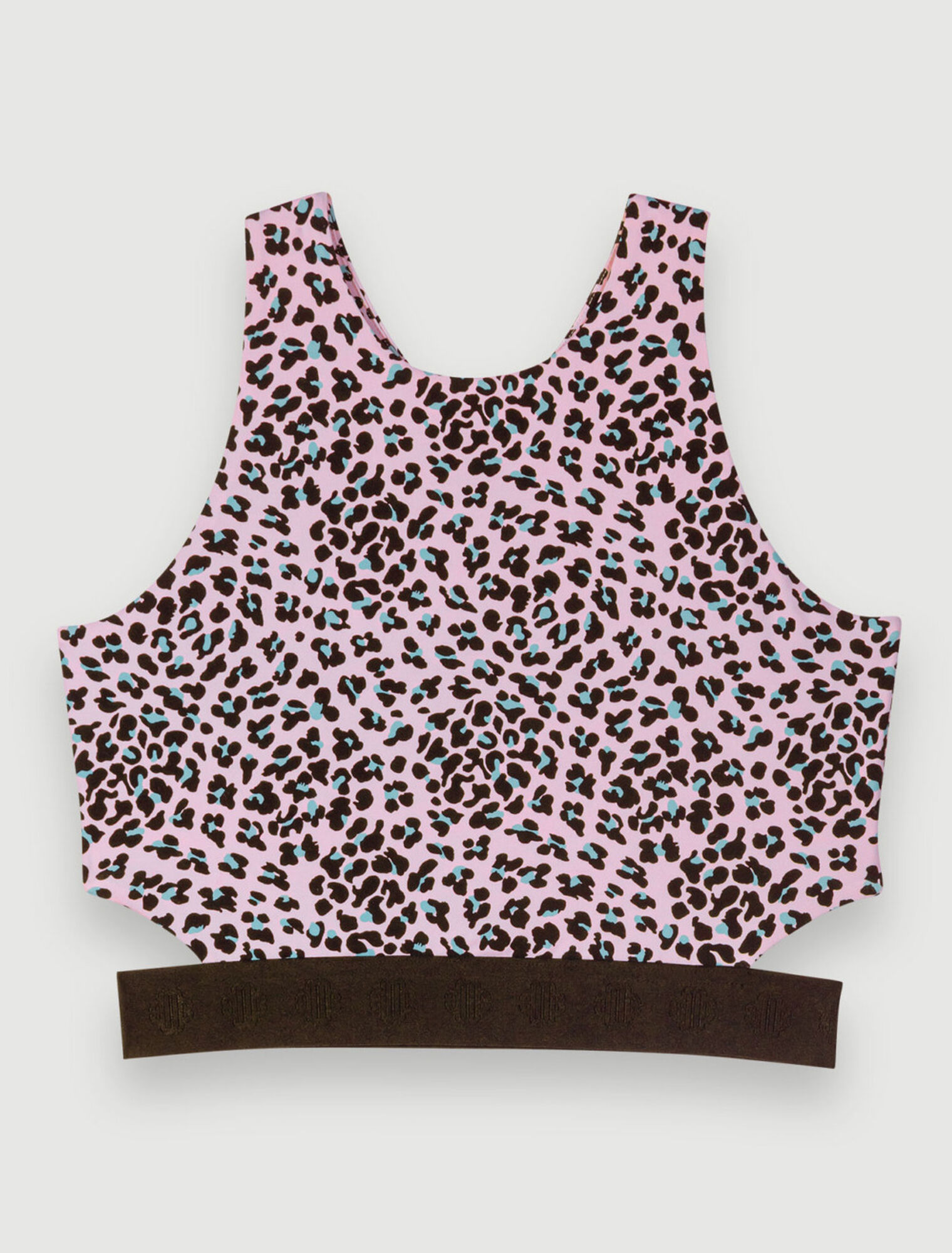 Sujetador estampado leopardo