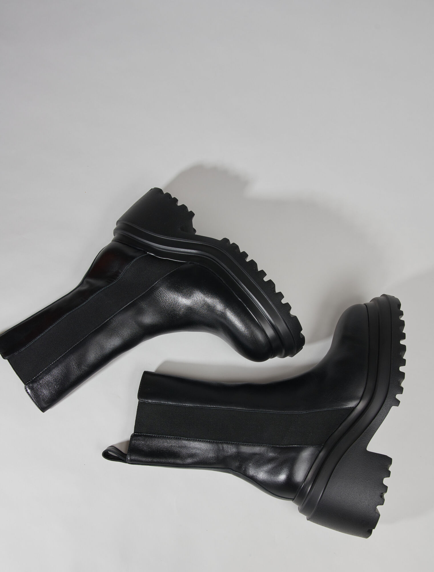 Botines de piel