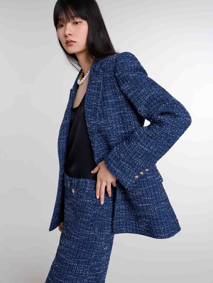 Chaqueta de tweed