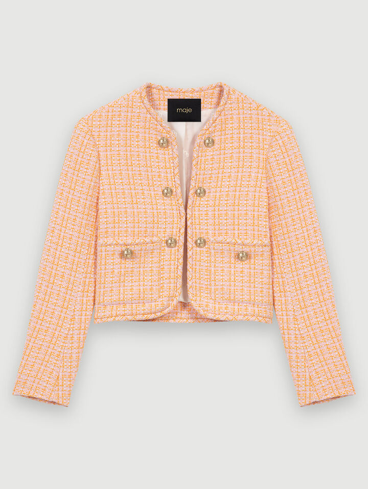 Chaqueta de tweed