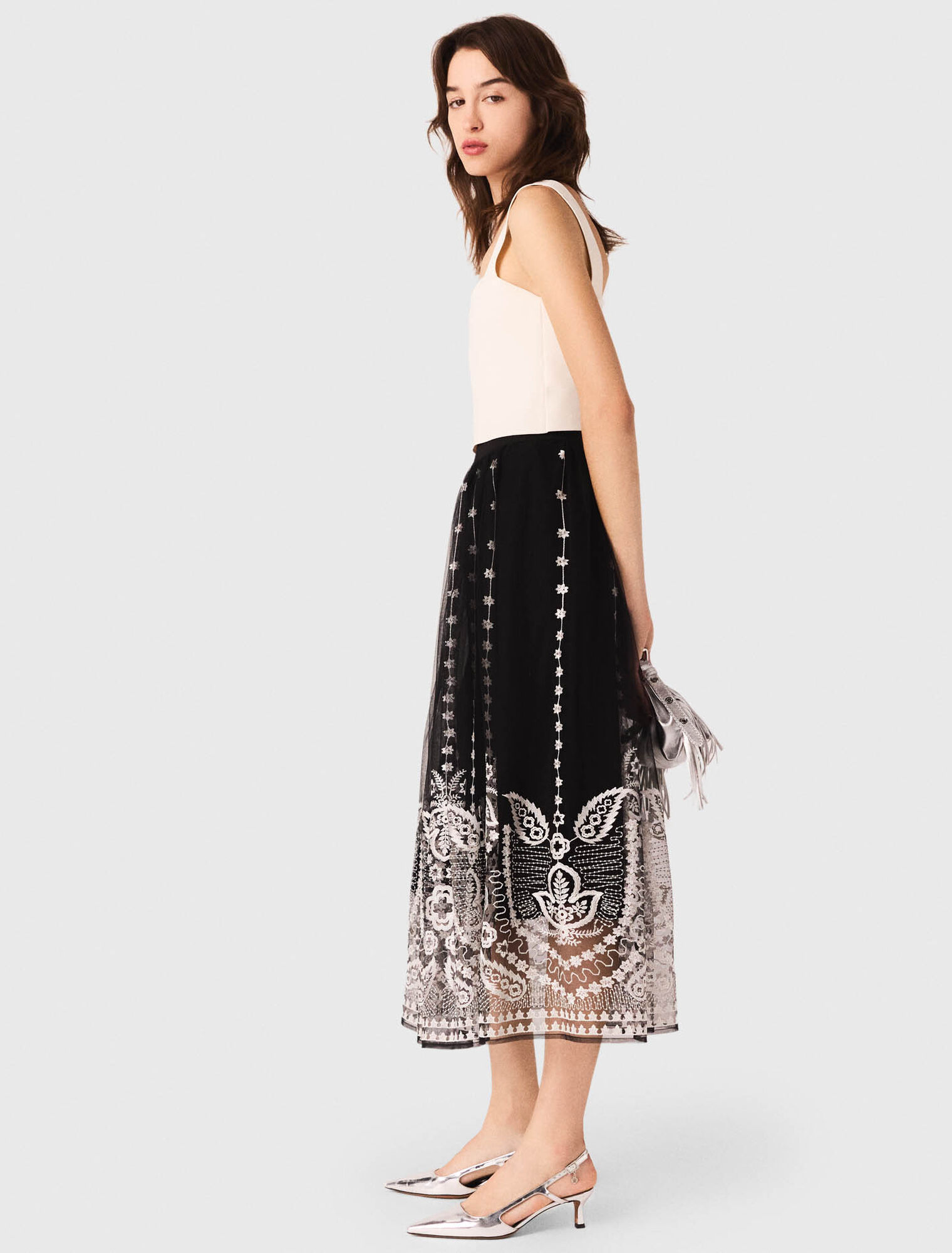 Crop top de punto