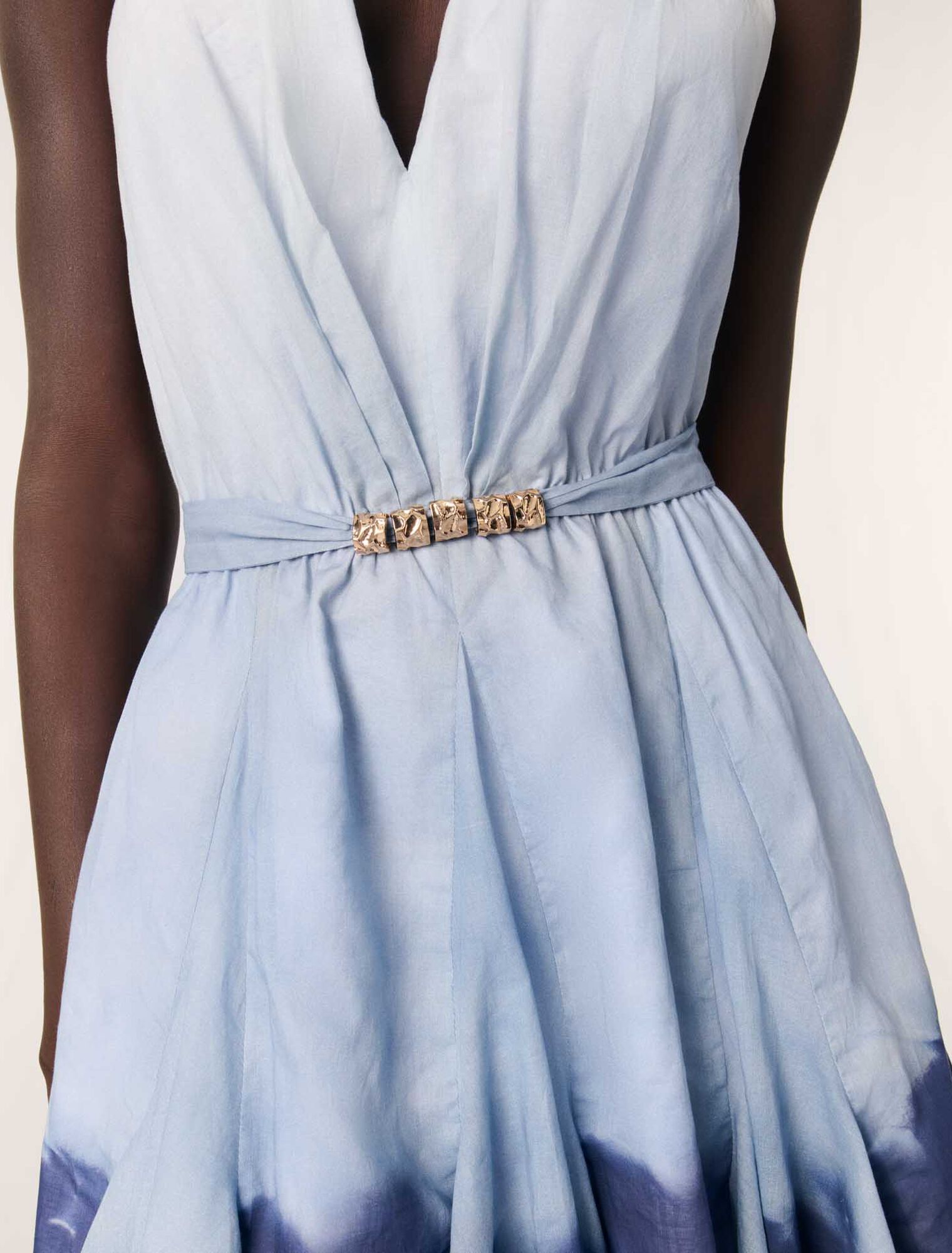 Vestido corto tie dye