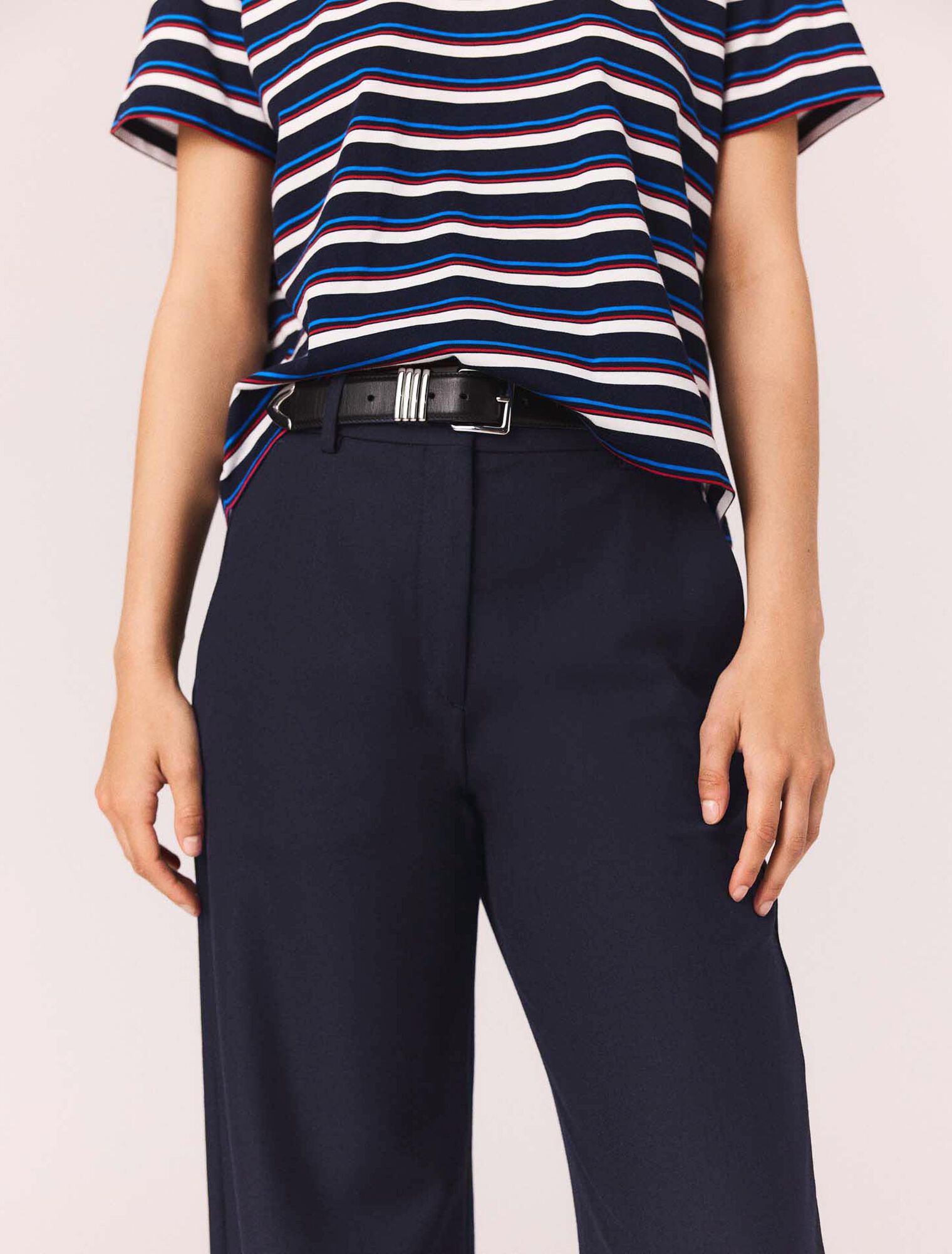 Pantalón sastre con pliegue