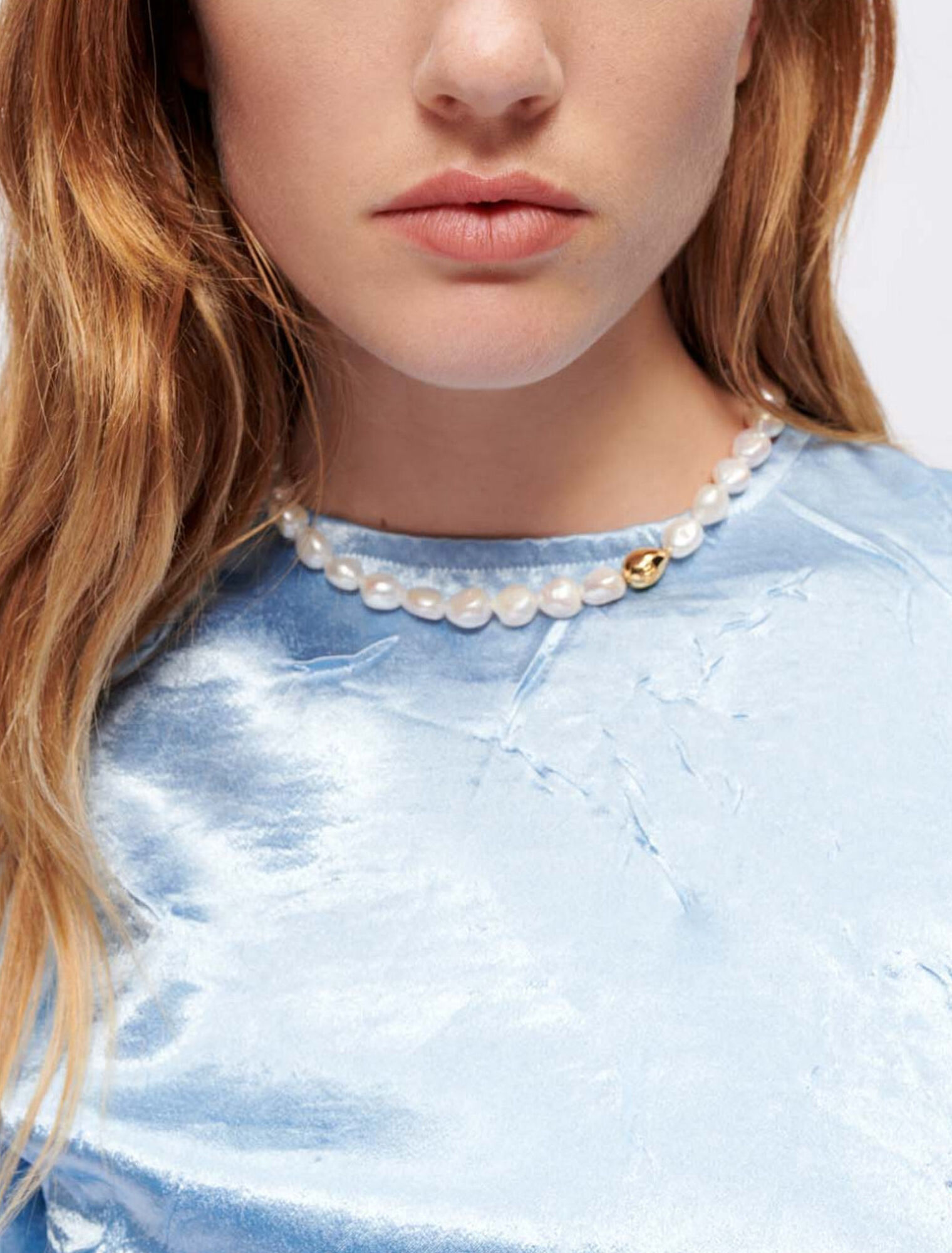 Vestido ajustado de satén