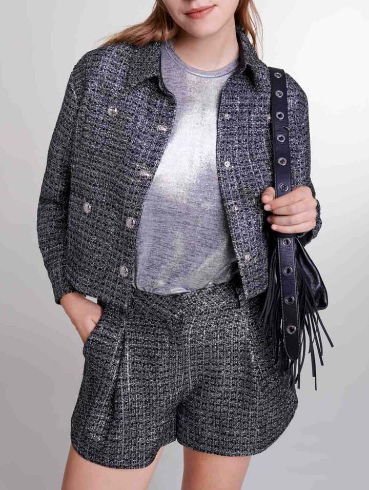 Chaqueta de tweed