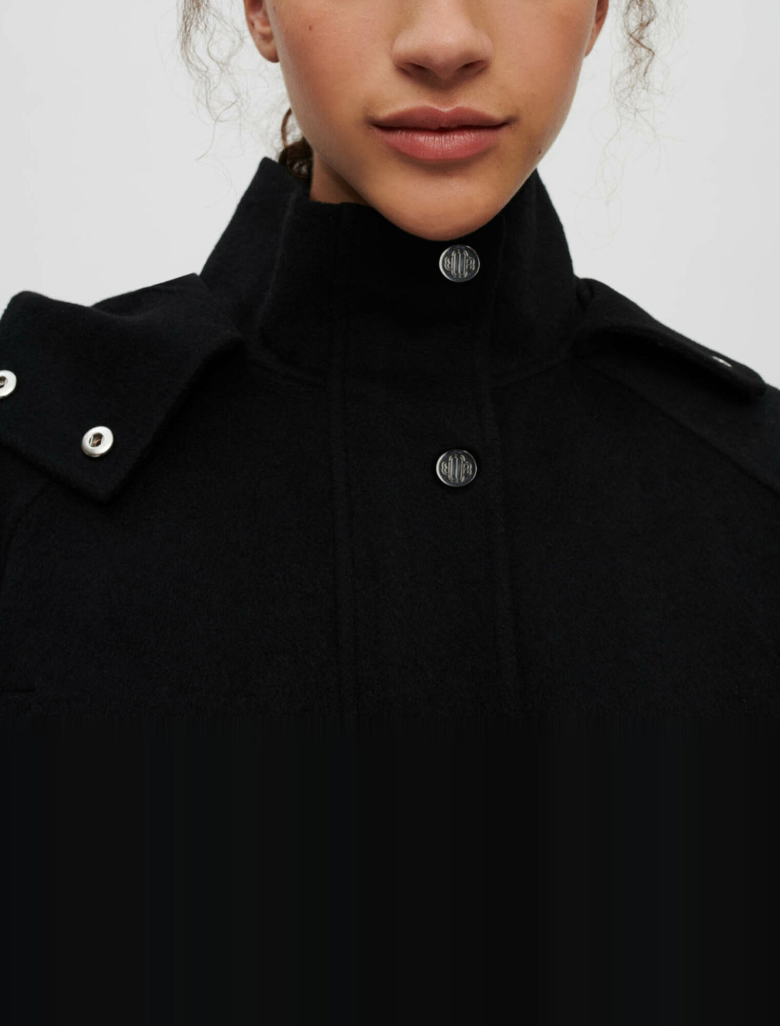 Abrigo oversize doble faz