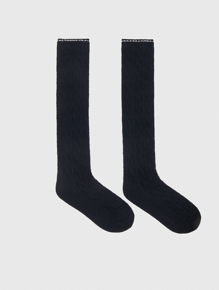 Calcetines con strass