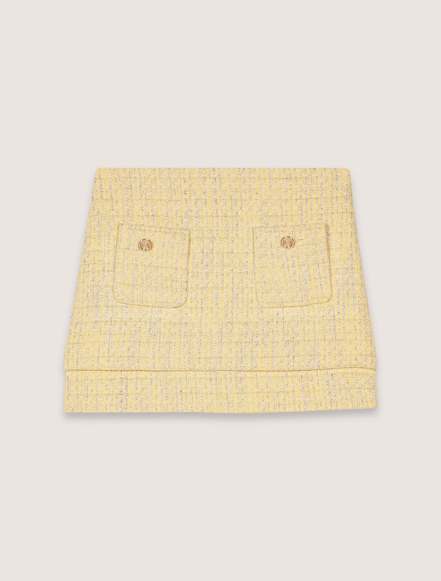 Minifalda de tweed