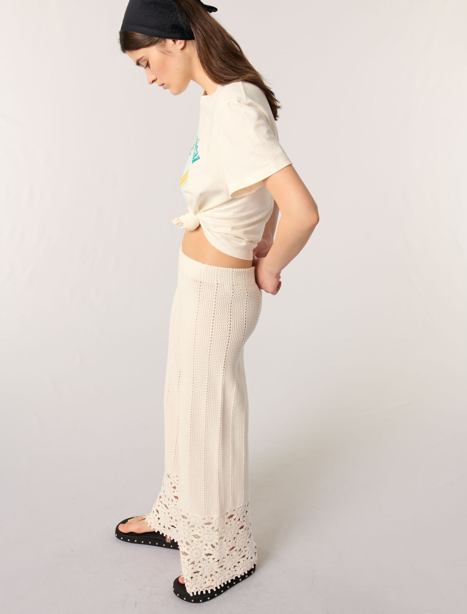 Pantalón de ganchillo