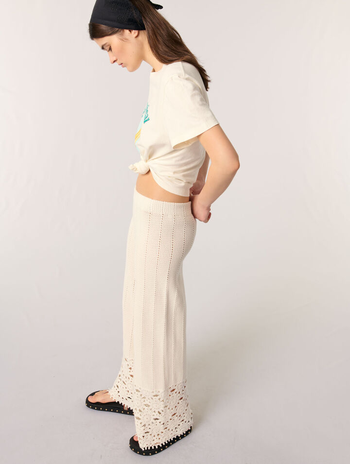 Pantalón de ganchillo