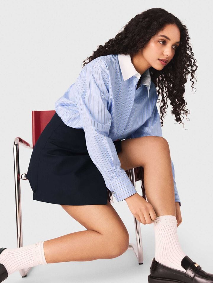 Vestido camisero 2 en 1