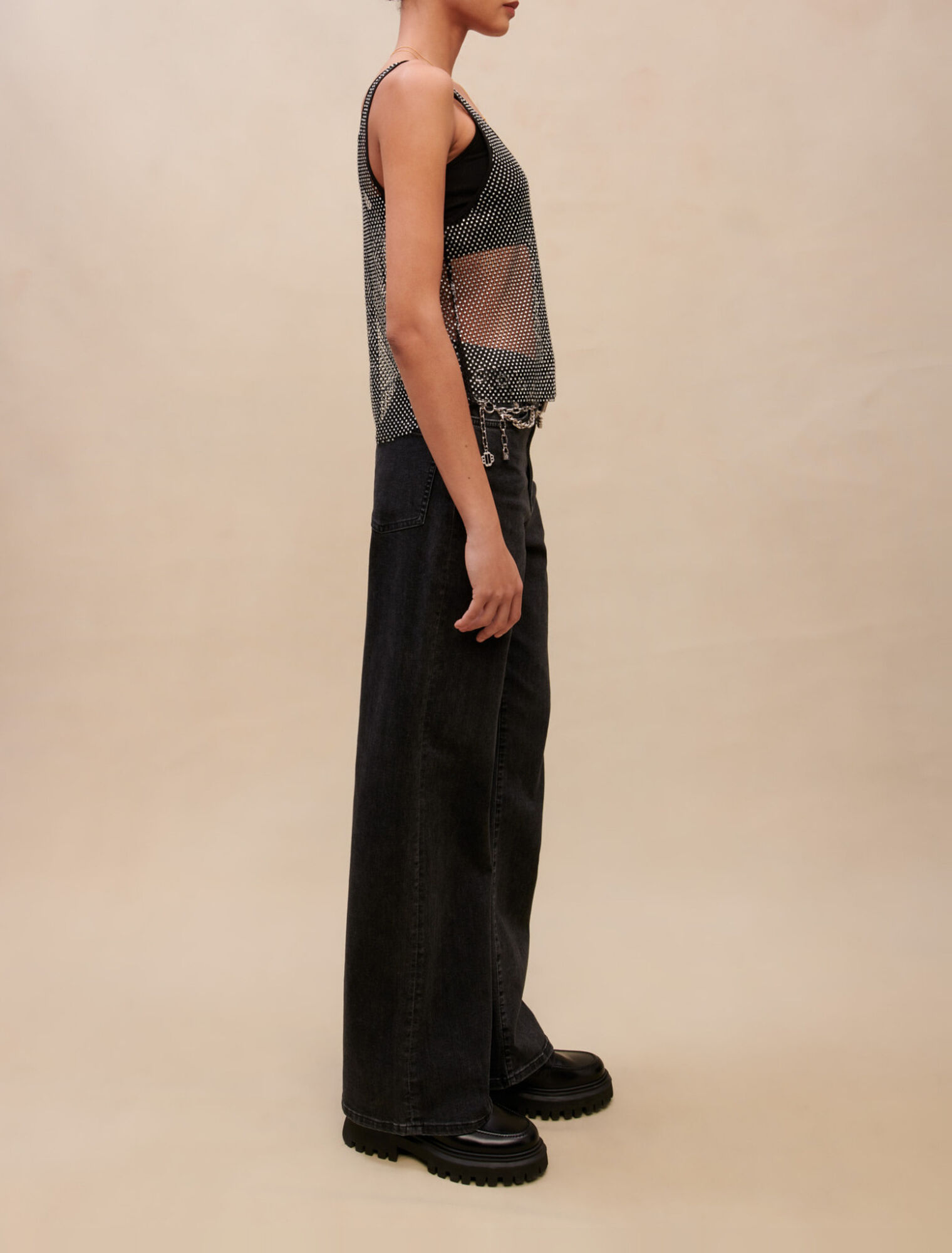 Top de strass