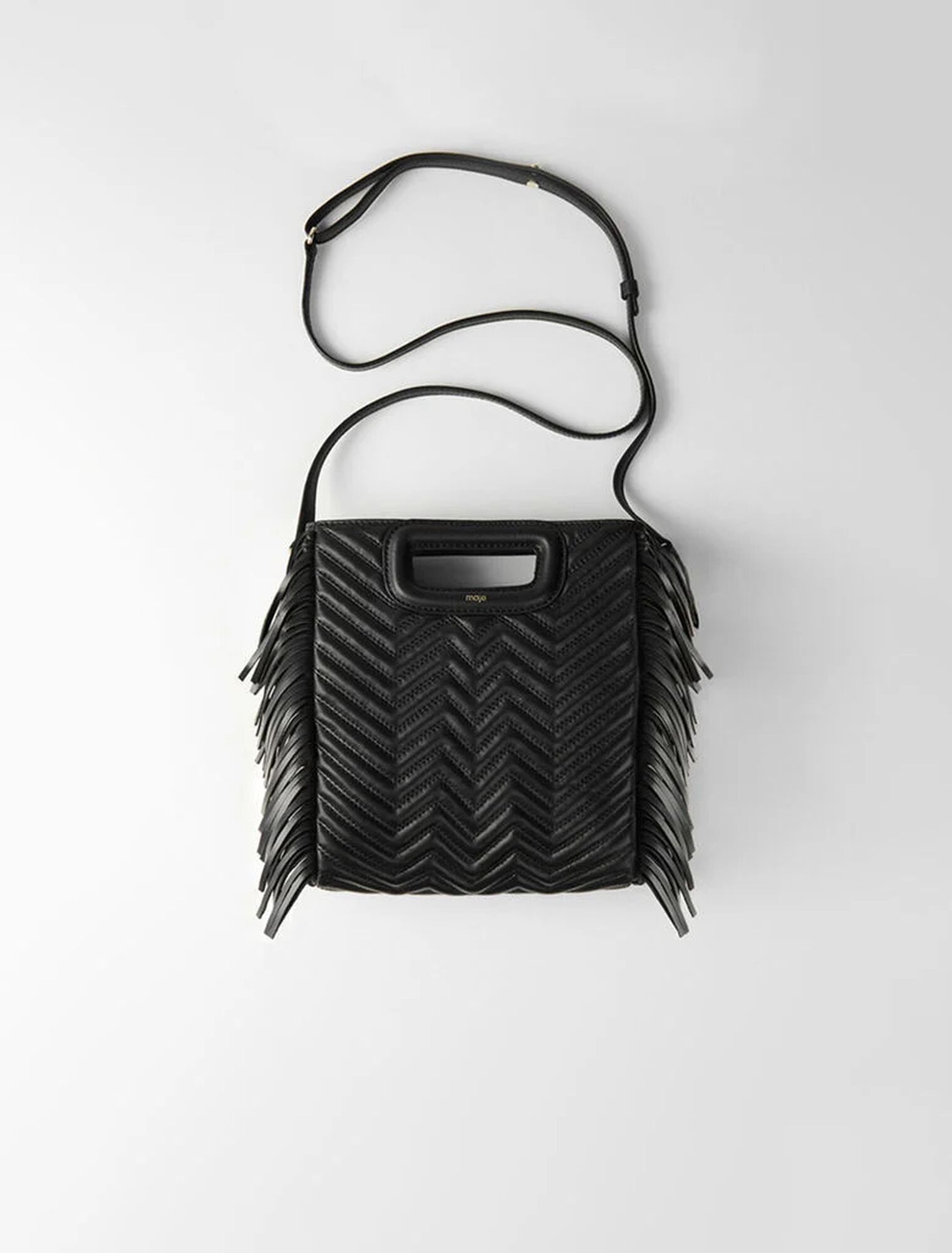Bolso M Mini de cuero acolchado