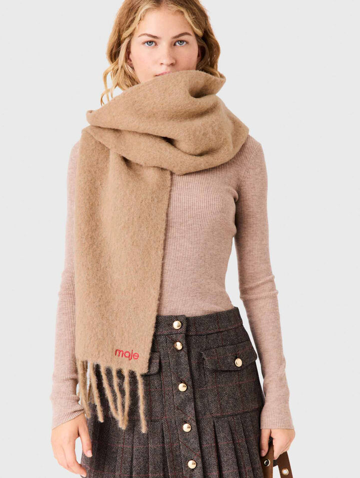 Bufanda de mezcla de lana y alpaca