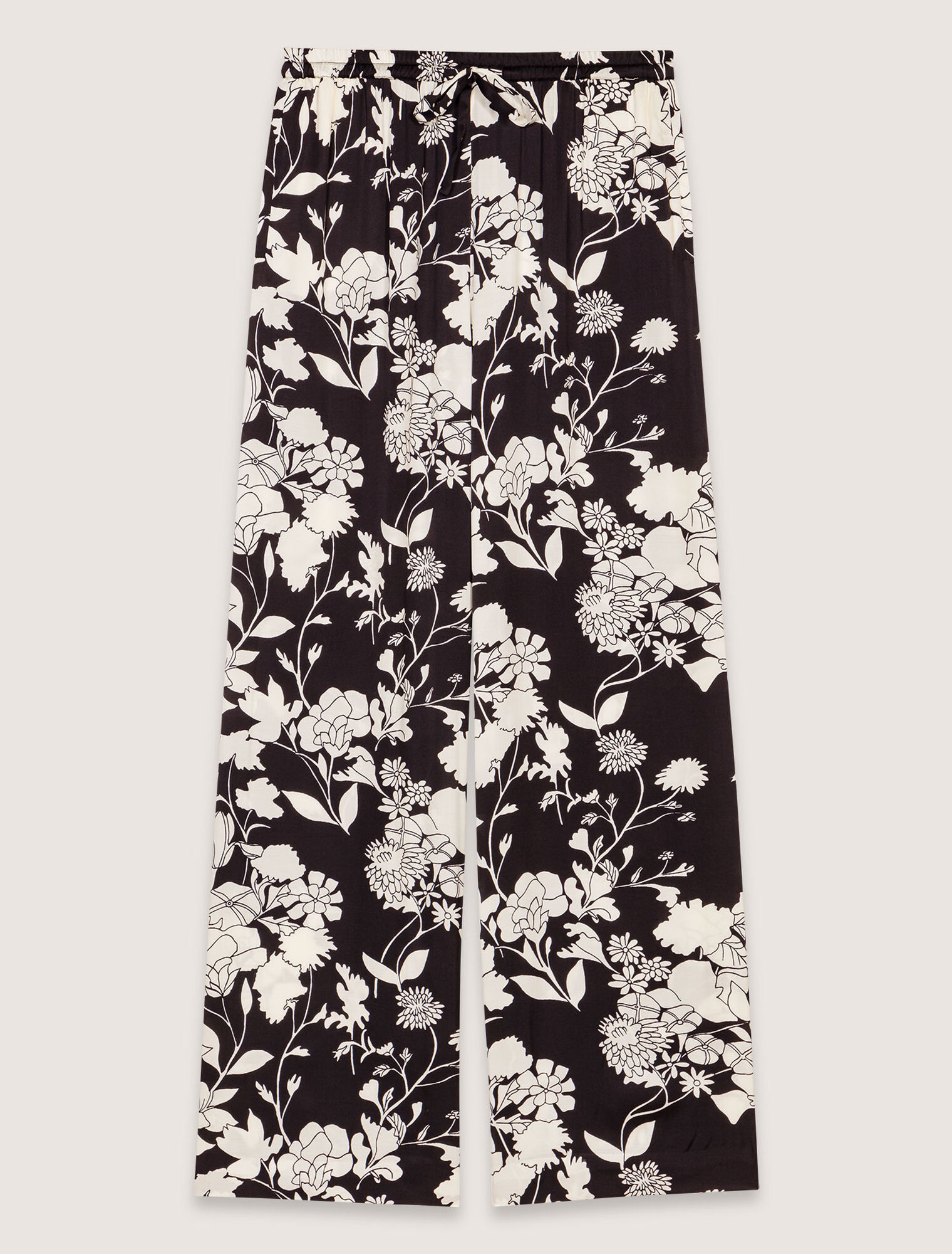 Pantal&oacute;n con estampado floral