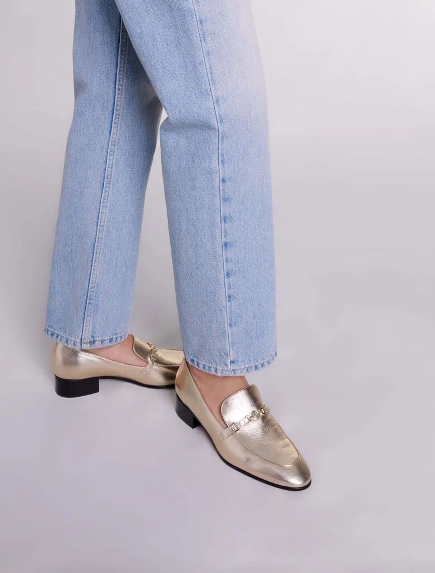 Mocasines de piel
