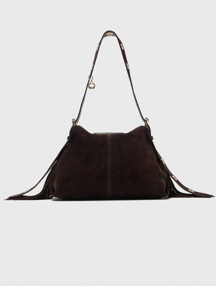 Bolso Miss M de gamuza