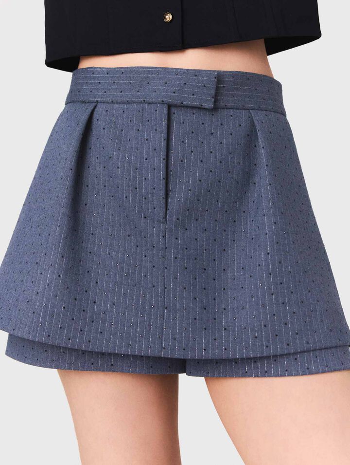 Short con strass