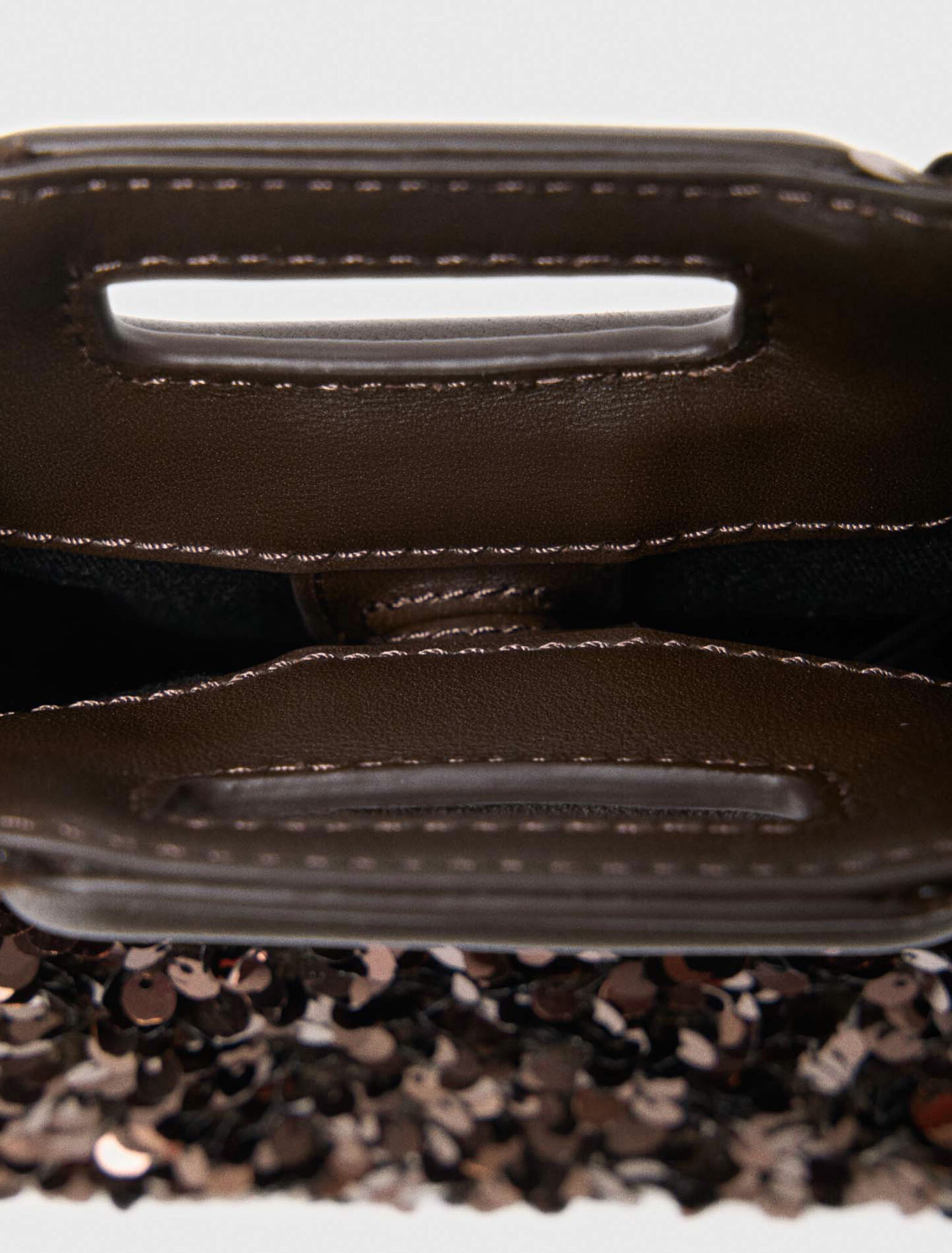 Bolso M mini de lentejuelas