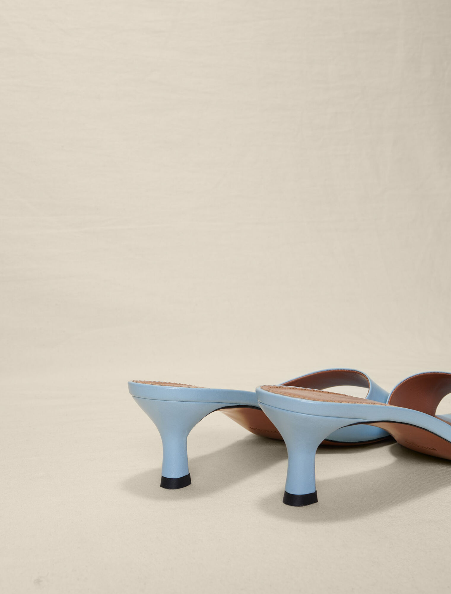 Mules de piel