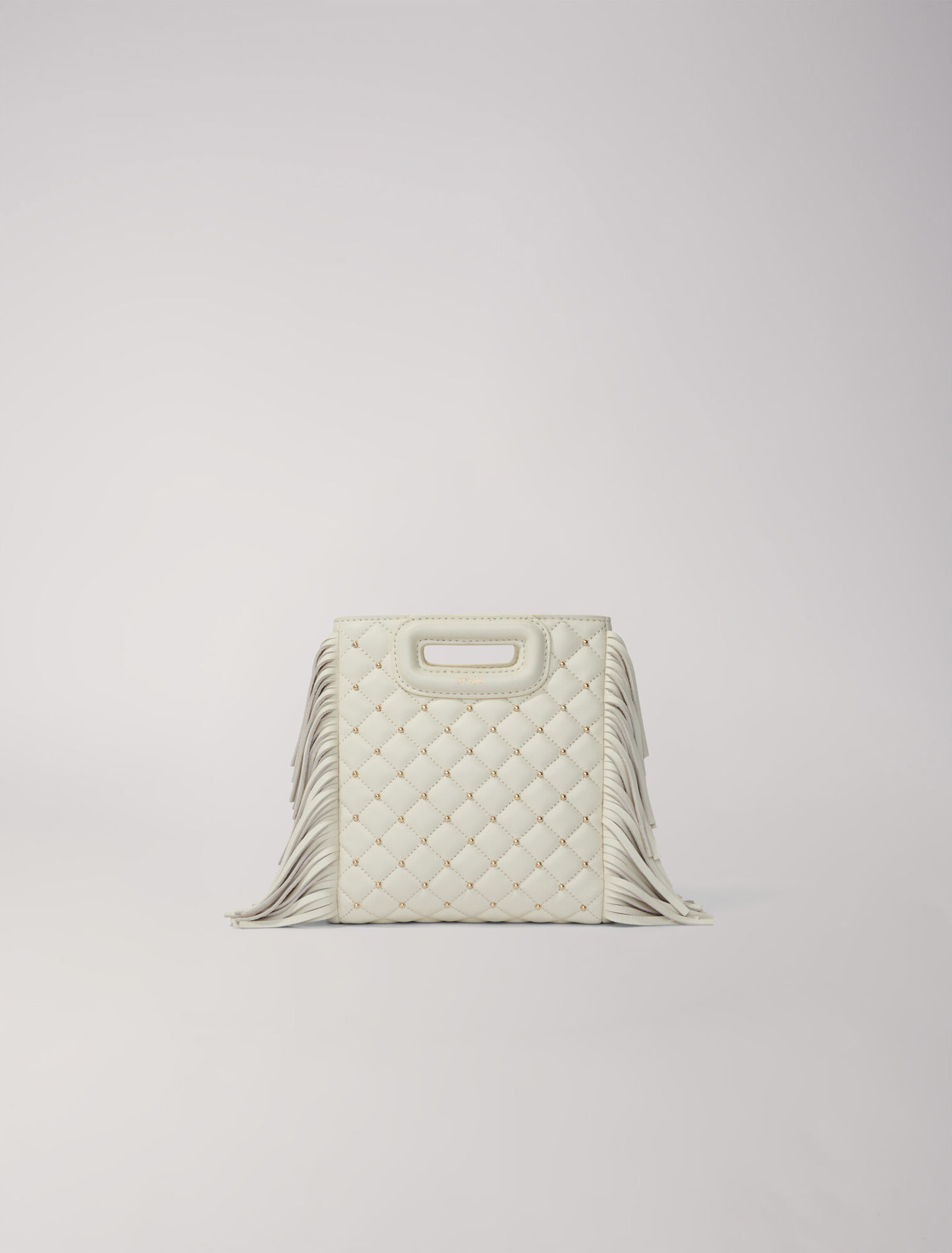 Bolso M mini acolchado y tachuelas