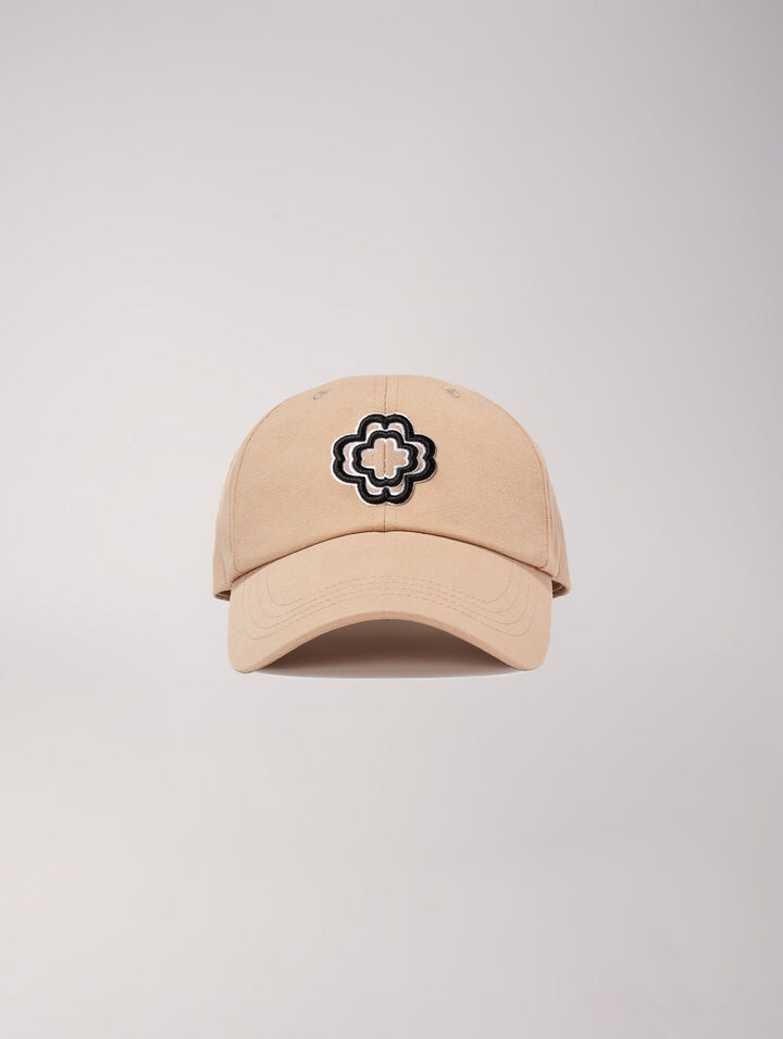 Gorra de algodón con logotipo Clover
